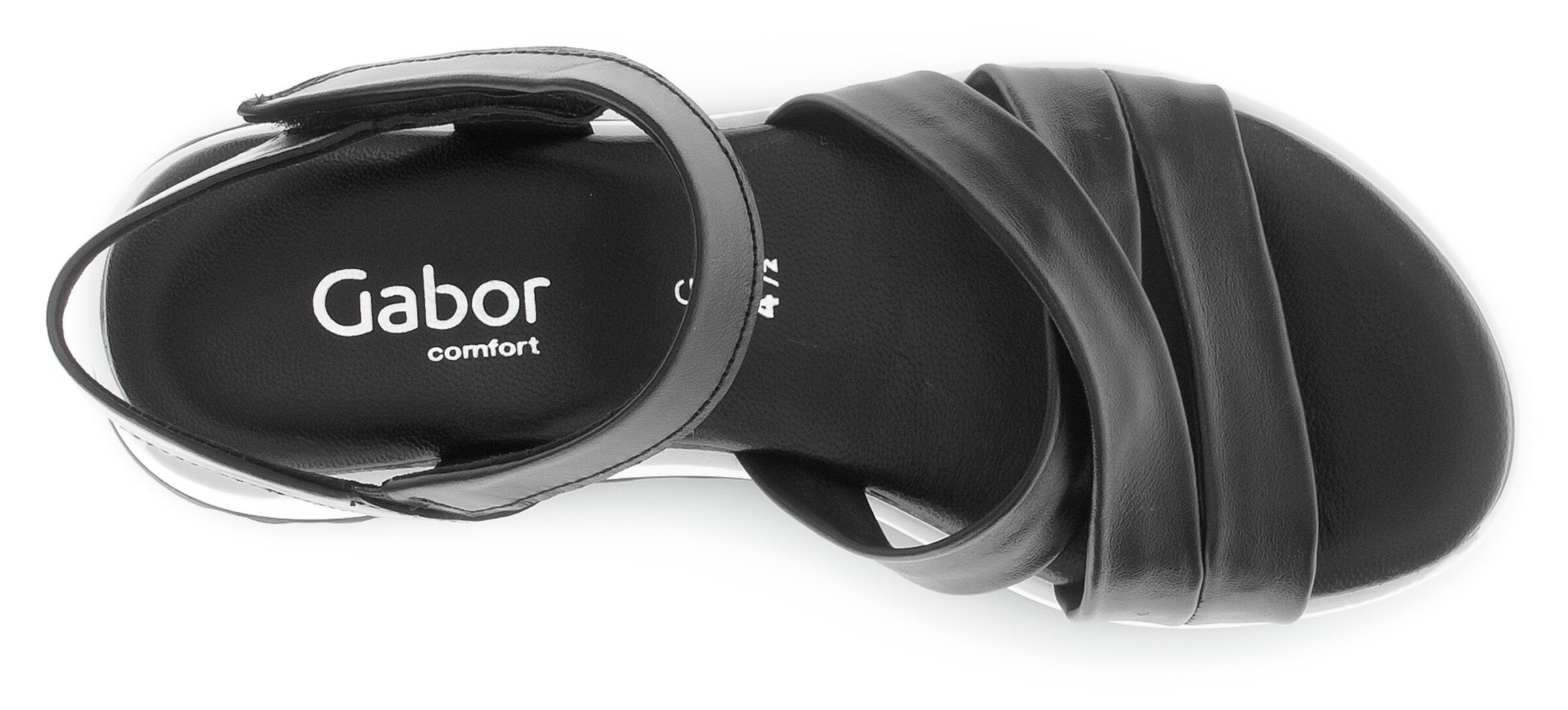 GABOR Sandale in Schwarz