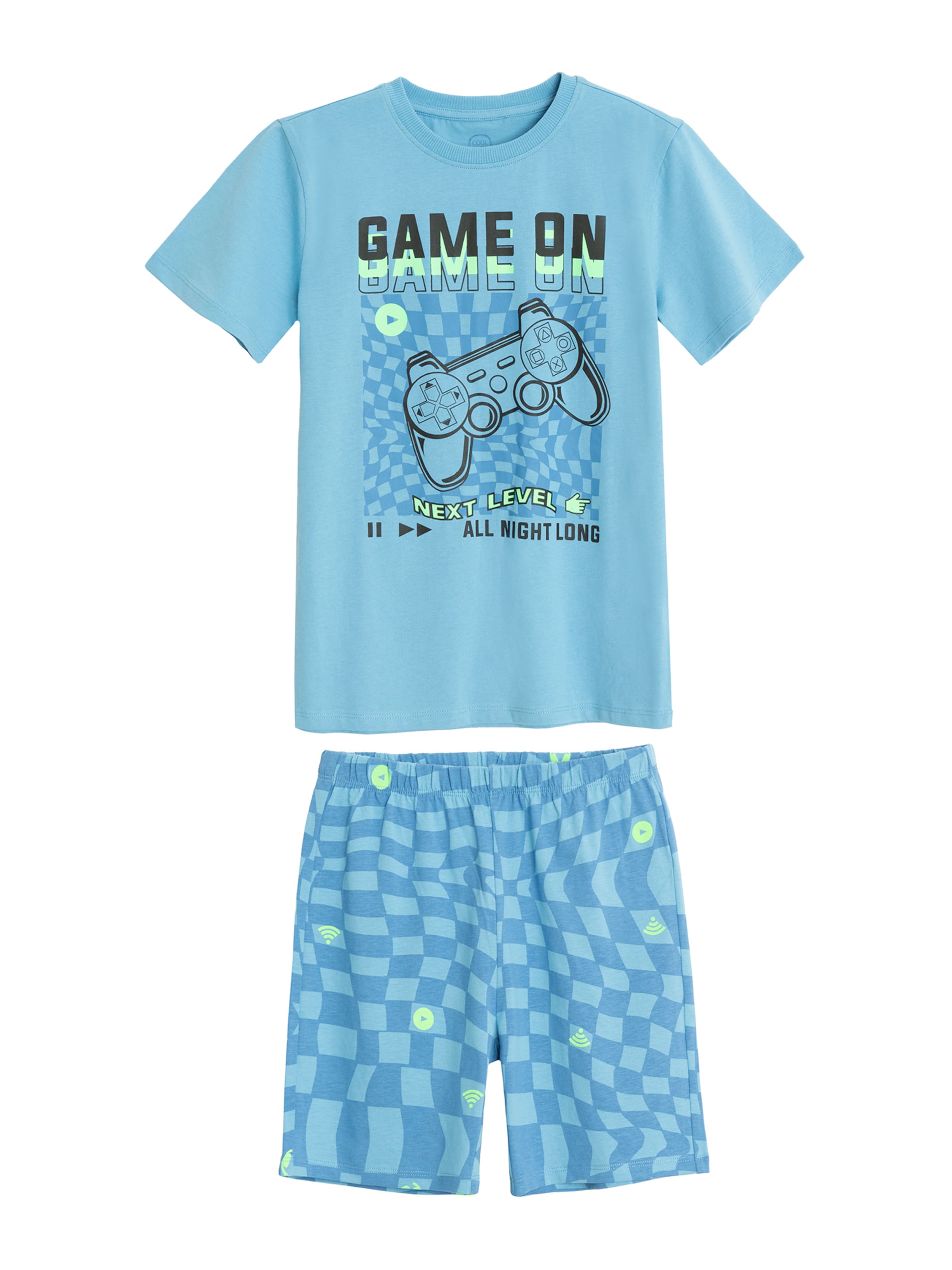 Set Cool Club en bleu : devant