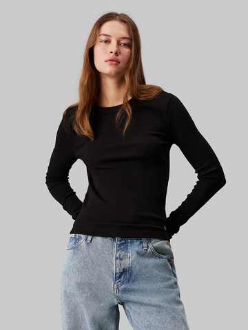 Calvin Klein Jeans Shirt in Black: front