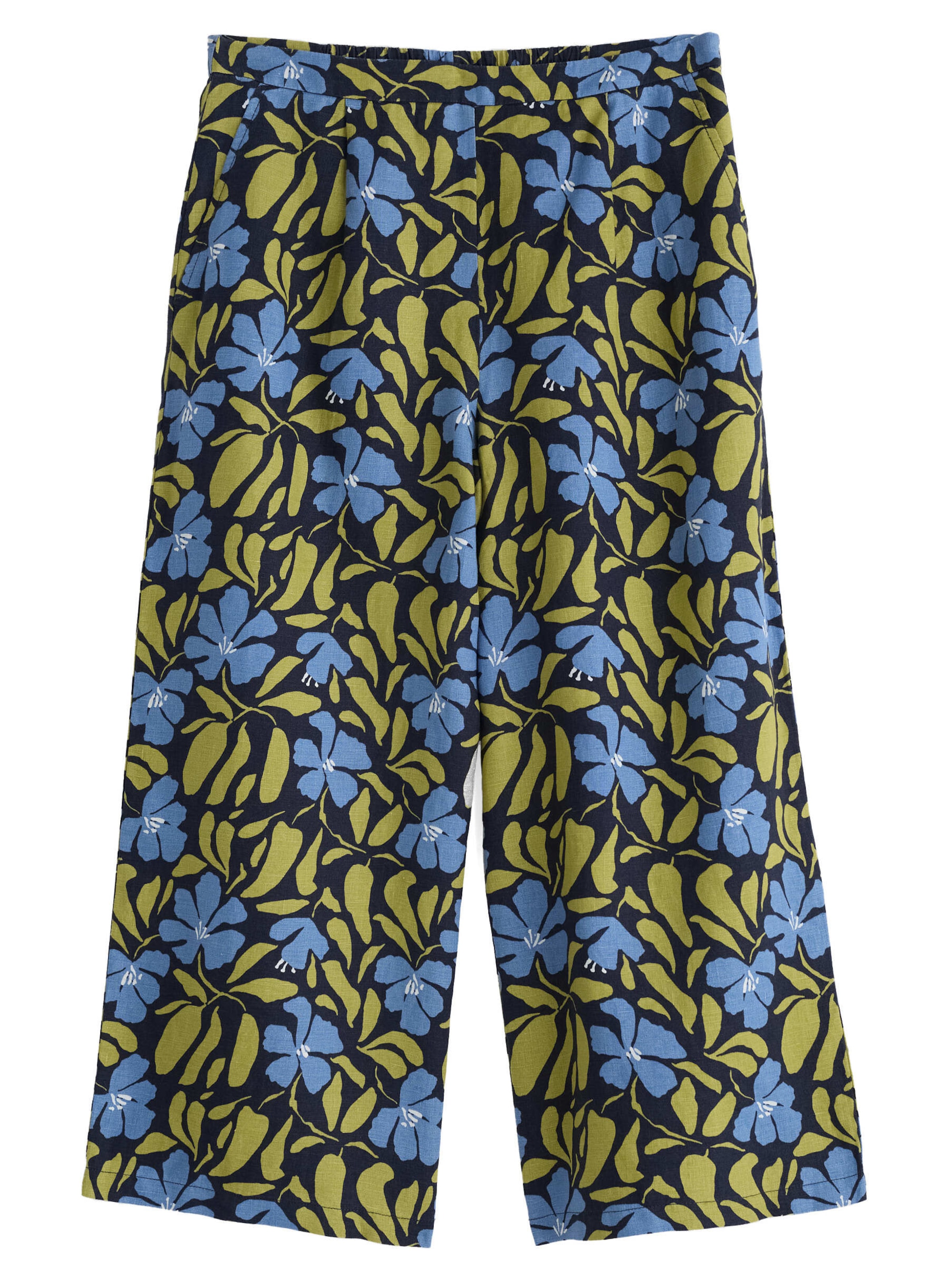 Seasalt Cornwall Zvonové kalhoty Kalhoty ' 'Peaceful Haven' ' – modrá: přední strana