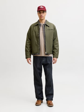 JACK & JONES Bluser & t-shirts 'JORNorrebro' i beige