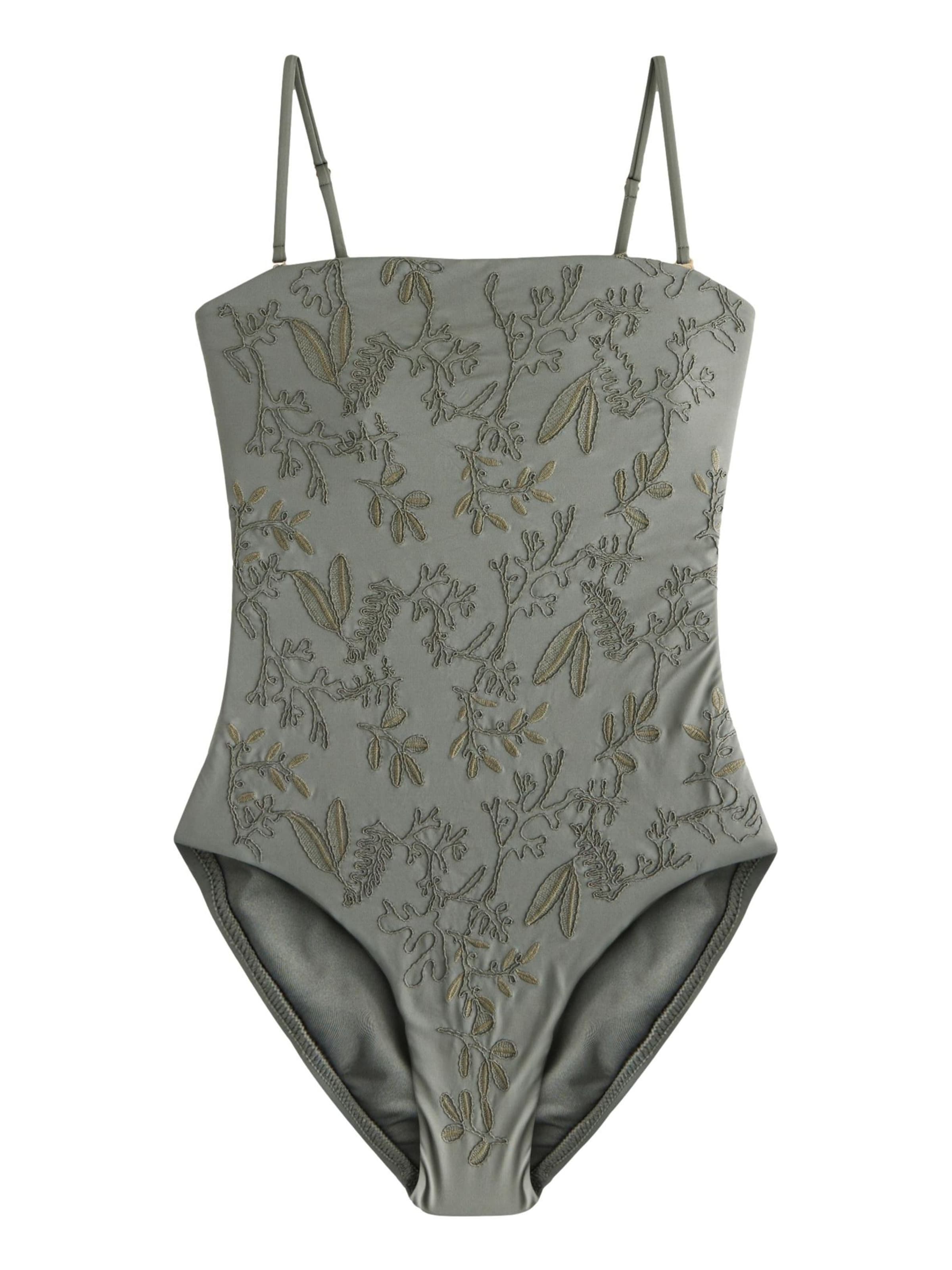 Costum de baie întreg Next pe kaki, Vizualizare produs