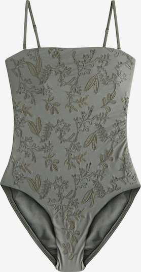 Maudymosi kostiumėlis iš Next, spalva – pilka / rusvai žalia, Prekių apžvalga