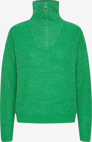 ICHI Sweater 'NOVO' in Green: front