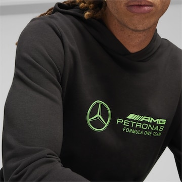 PUMA Sportsweatshirt 'Mercedes-AMG Petronas' in Zwart