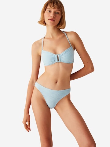 Penti Dół bikini w kolorze niebieski