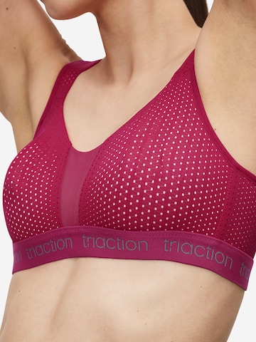 Triumph Triaction Bralette Bra 'Energy Lite' in Red