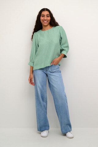 Kaffe Blouse 'Jerome' in Groen