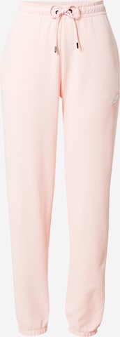 Nike Sportswear - Tapered Pantalón en rosa: frente