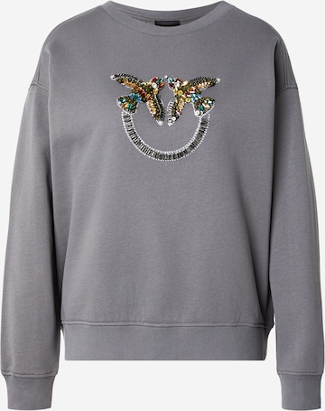 PINKO Sweatshirt 'NELLY MAGLIA' i grå: forside