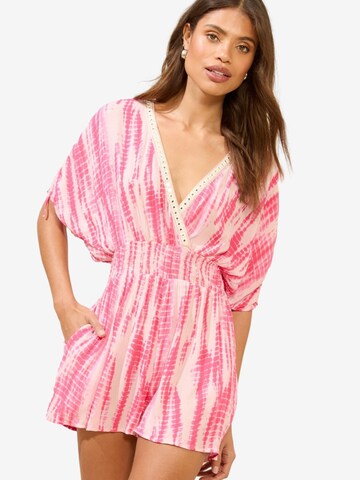 Tuta jumpsuit di Lipsy in rosa: frontale