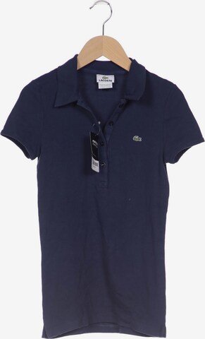 LACOSTE Top & Shirt in S in Blue: front