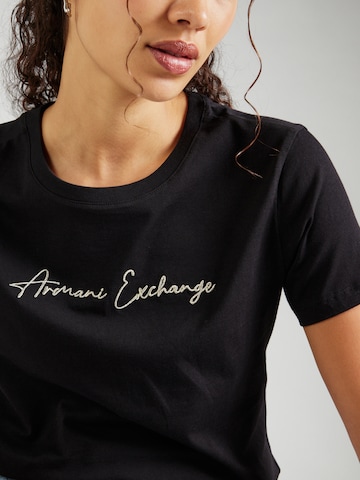 ARMANI EXCHANGE Shirt in Zwart