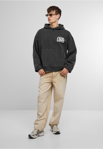 MARKET Sweatshirt 'Call My Lover' in Zwart