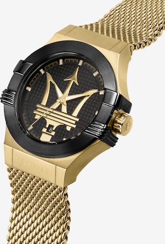 Maserati Analog Watch 'POTENZA' in Gold