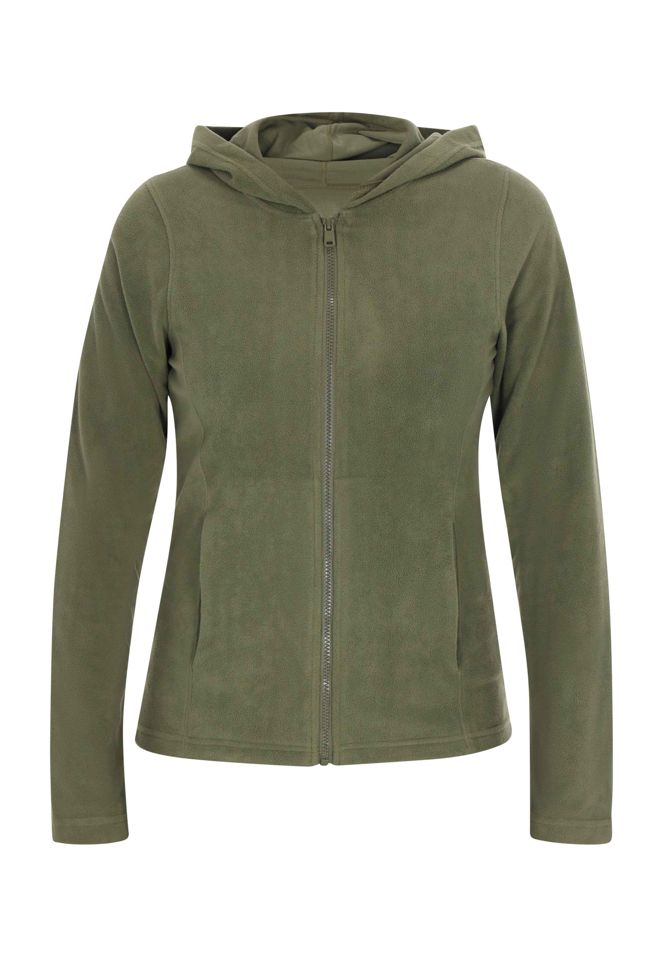 TILDEN Fleece jacket in Green: front