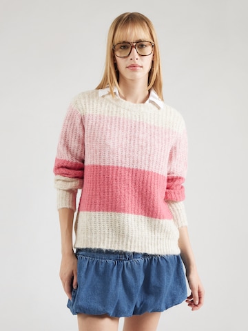 SAINT TROPEZ Sweater in Pink: front