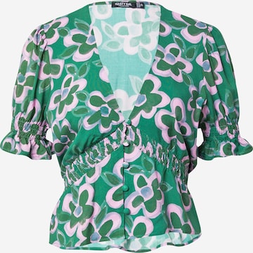 žalia Nasty Gal Palaidinė: priekis