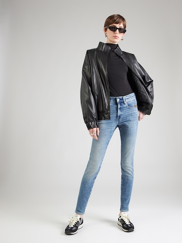 G-STAR - Skinny Calças de ganga '3301' em azul