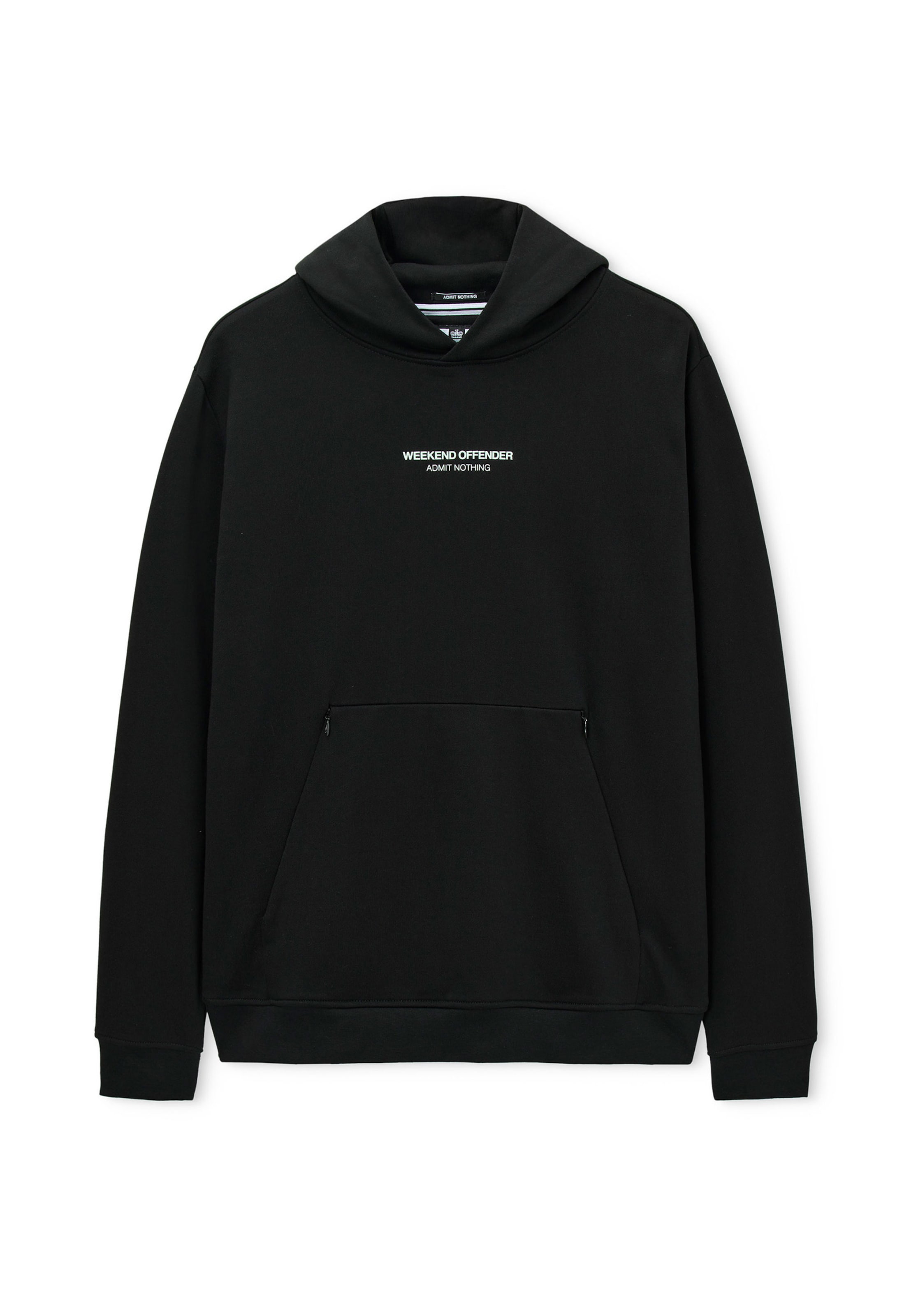 Weekend Offender Sweatshirt 'Cobain Woan' in Black / White, Item view