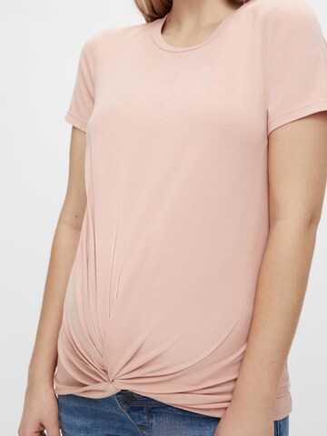 MAMALICIOUS T-shirt 'ELLI' i rosa