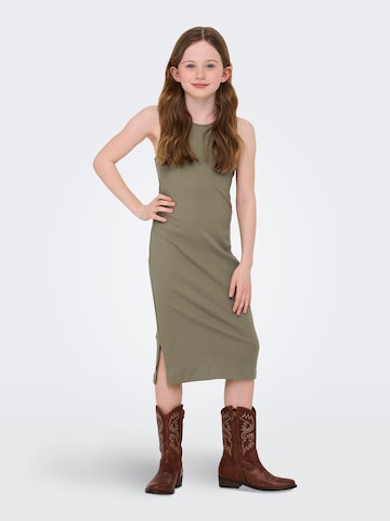 Robe 'KOGBELFAST' ONLY GIRLS en vert : devant
