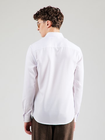 Slim fit Cămașă 'ONSAlvares' de la Only & Sons pe alb
