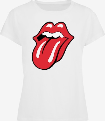 F4NT4STIC Shirt 'The Rolling Stones' in Weiß: Vorderseite