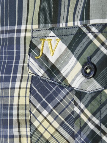 Jan Vanderstorm Comfort fit Button Up Shirt 'Runkar' in Green