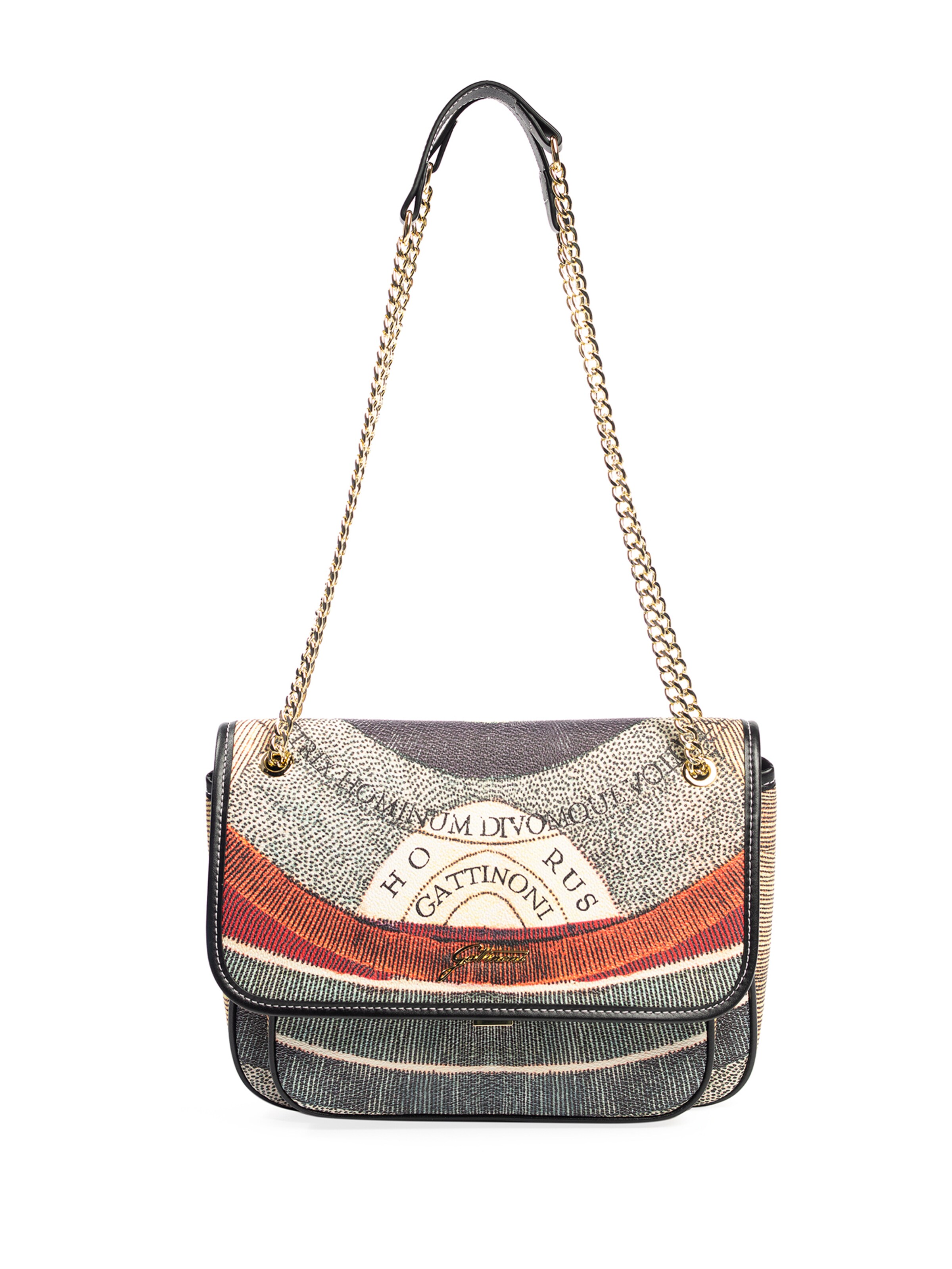 Gattinoni Shoulder bag in Mixed colours: front