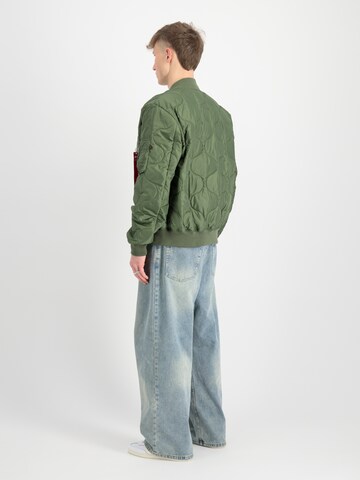 Giacca di mezza stagione di ALPHA INDUSTRIES in verde