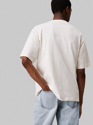 T-Shirt Calvin Klein Jeans en blanc