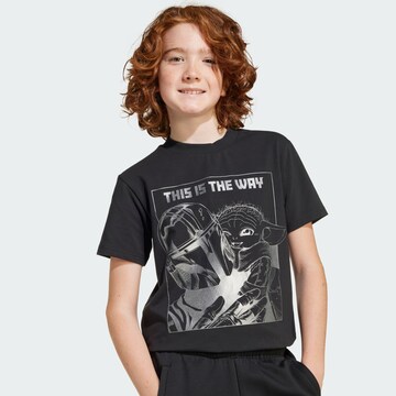 ADIDAS SPORTSWEAR Shirt 'Adidas x Star Wars The Mandalorian' in Black