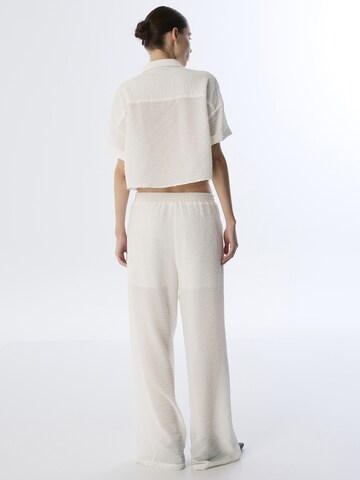 Twist Blouse in White