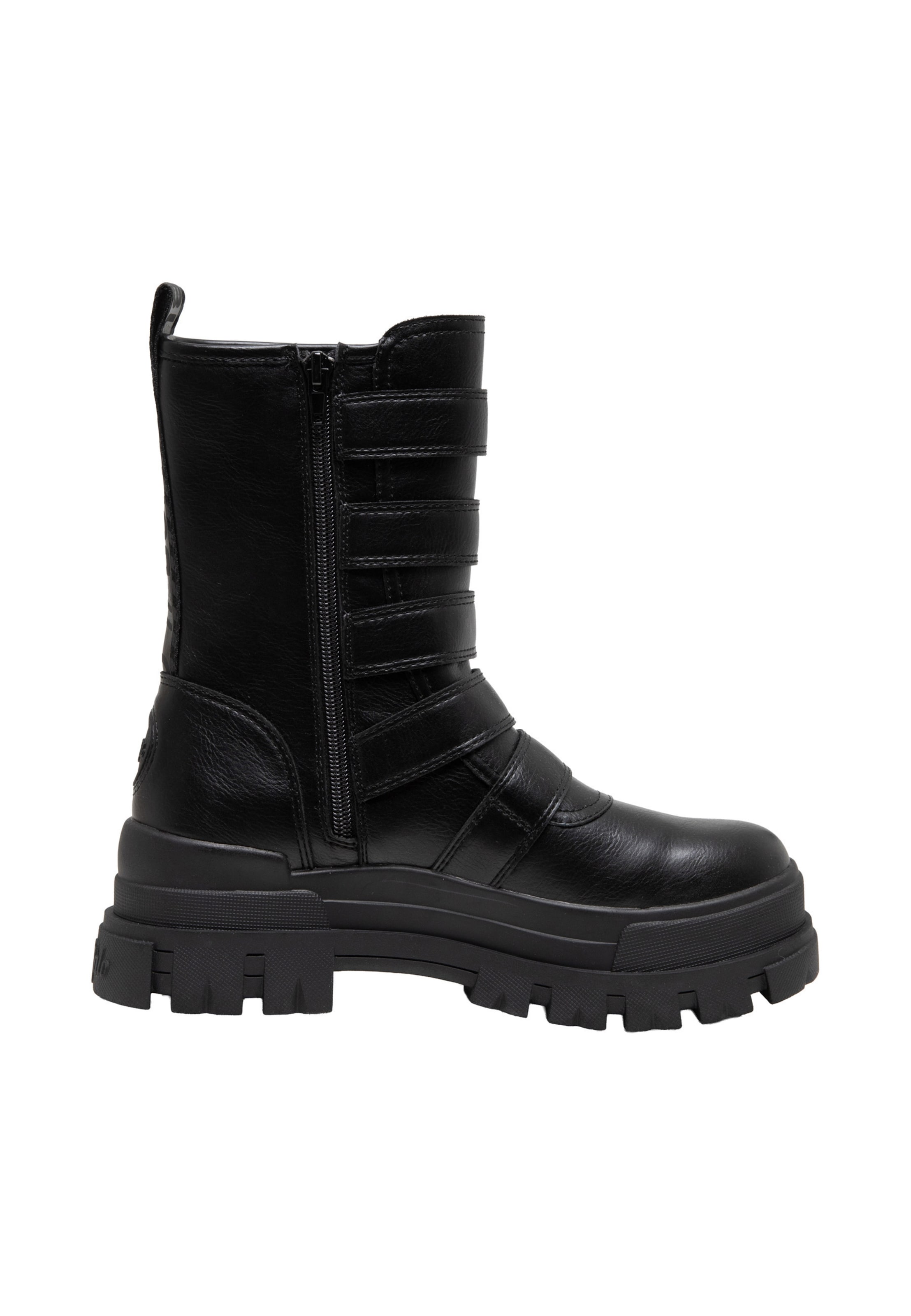 BUFFALO Boots 'Aspha' in Schwarz