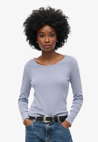 Superdry Shirt in Blue: front
