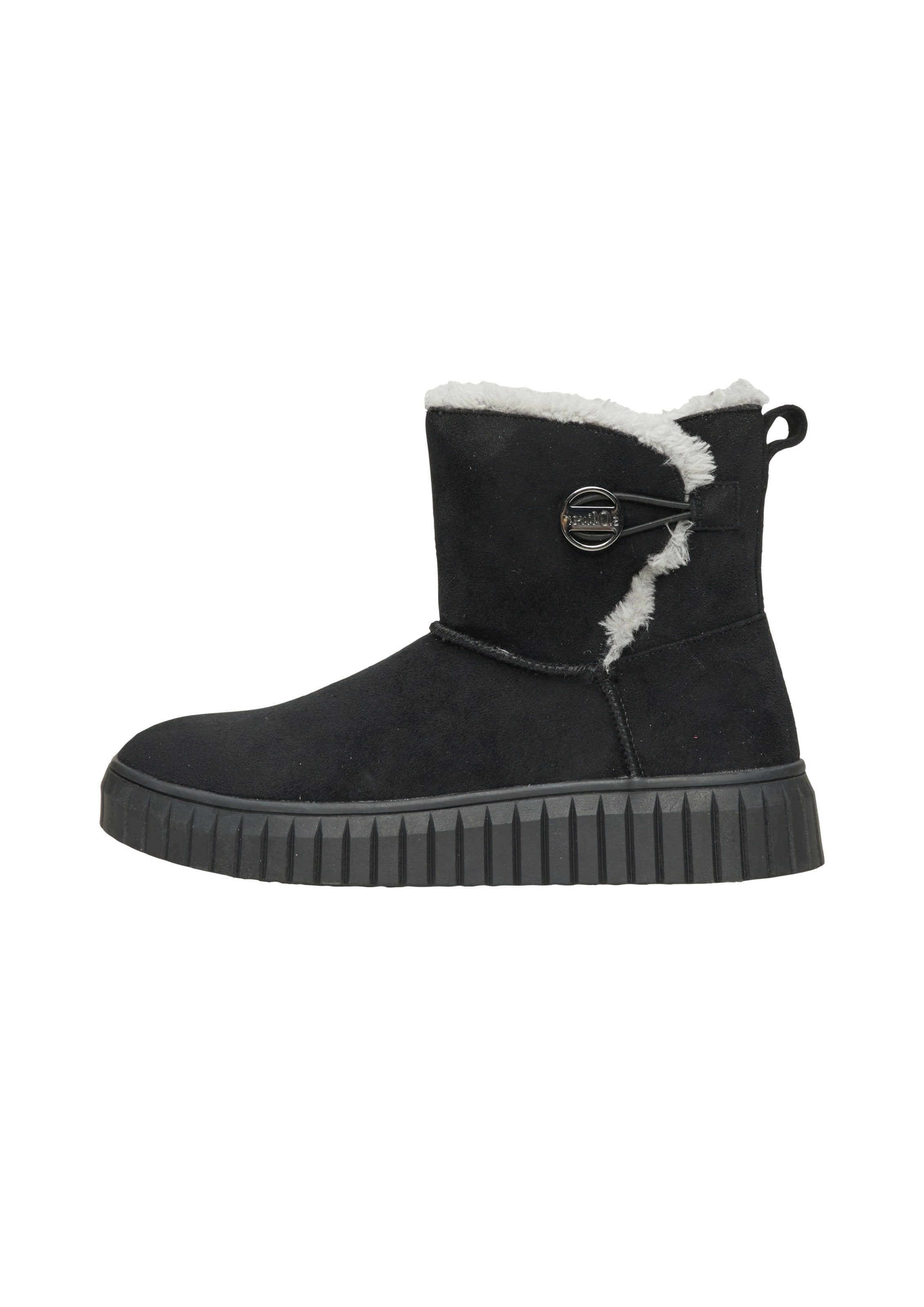 s.Oliver Boots in Schwarz: Vorderseite