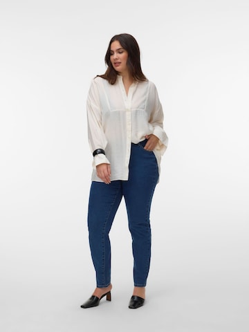 Vero Moda Curve - regular Vaquero en azul: frente