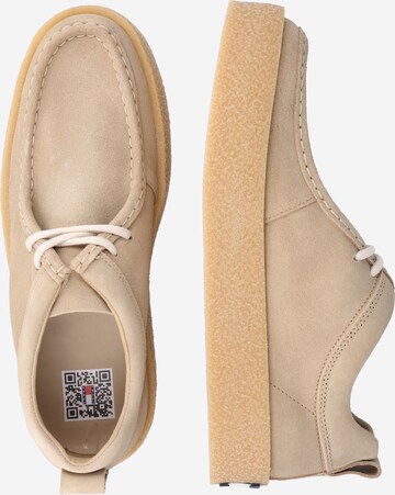 Tommy Jeans Schnürschuh in Beige