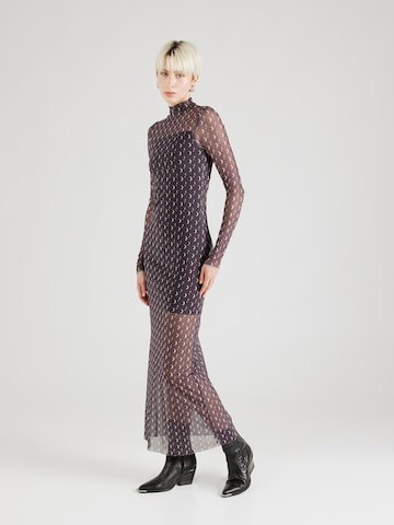 Robe 'NMLUNA' Noisy may en gris : devant