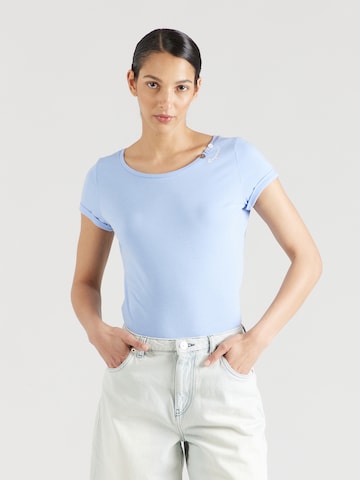 Ragwear قميص 'FLLORAH' بلون أزرق: الأمام