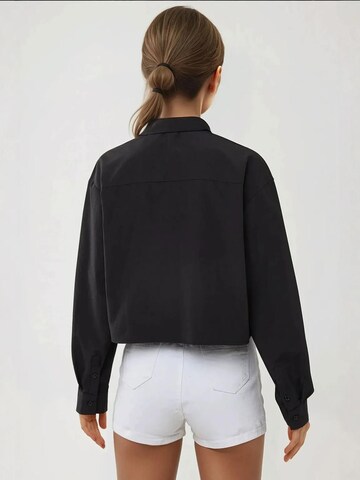 Hiccup Bluse in Schwarz