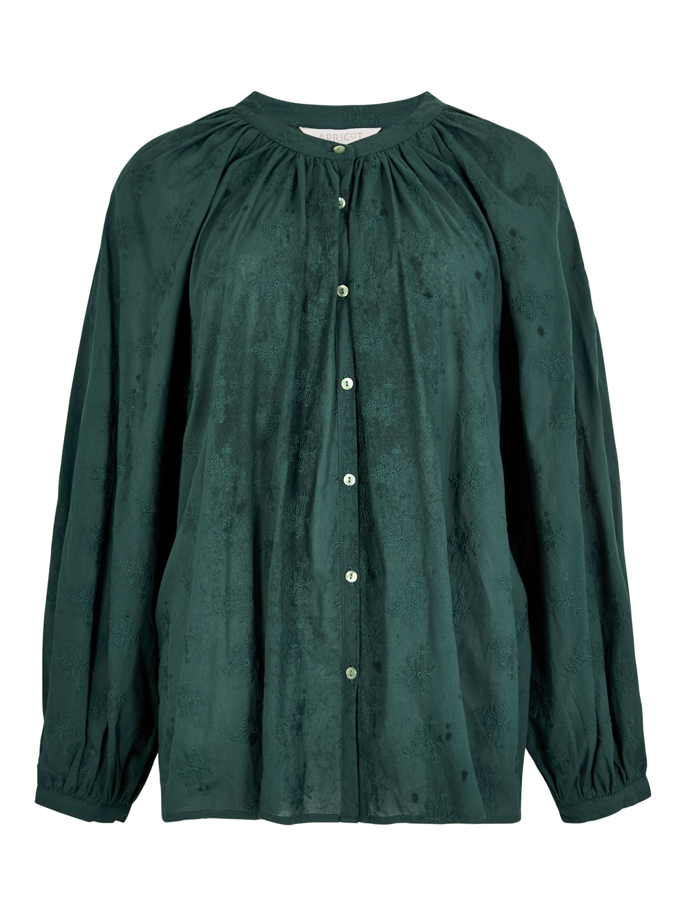 Apricot Blouse ' ' in Green: front