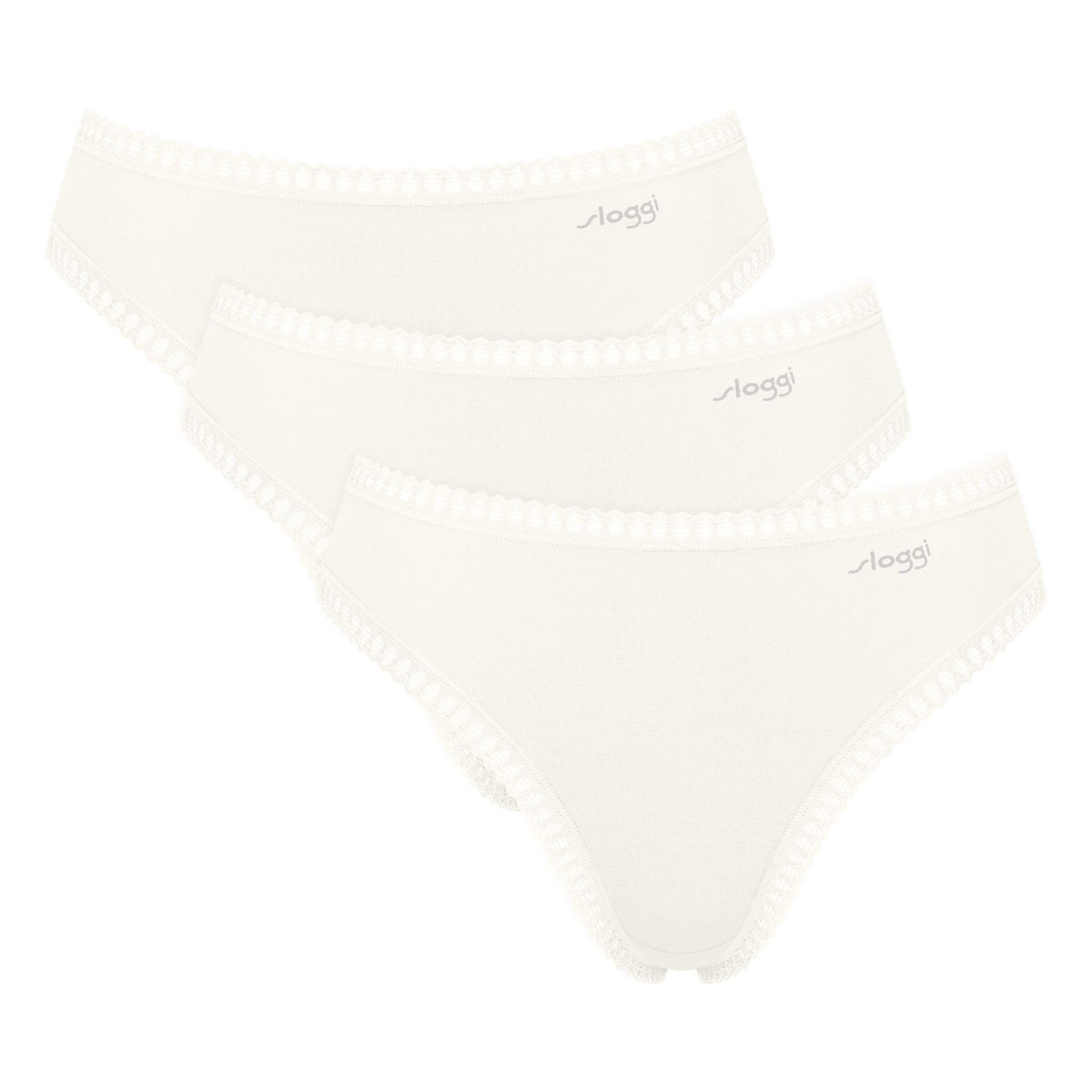 SLOGGI Kalhotky 'Go Crush' – bílá: přední strana