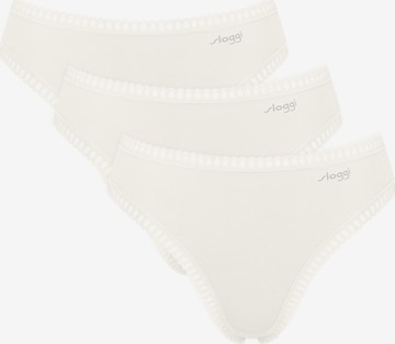 SLOGGI Slip  'Go Crush' in Weiß: Vorderseite