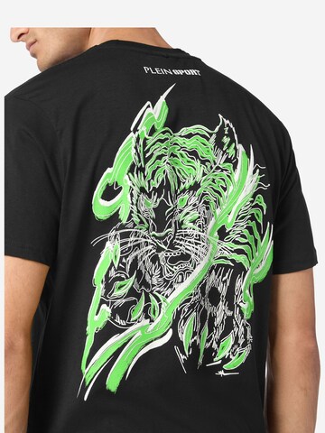 Plein Sport T-Shirt 'Tiger' in Schwarz