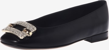 BALDININI Ballerina in Schwarz: Vorderseite