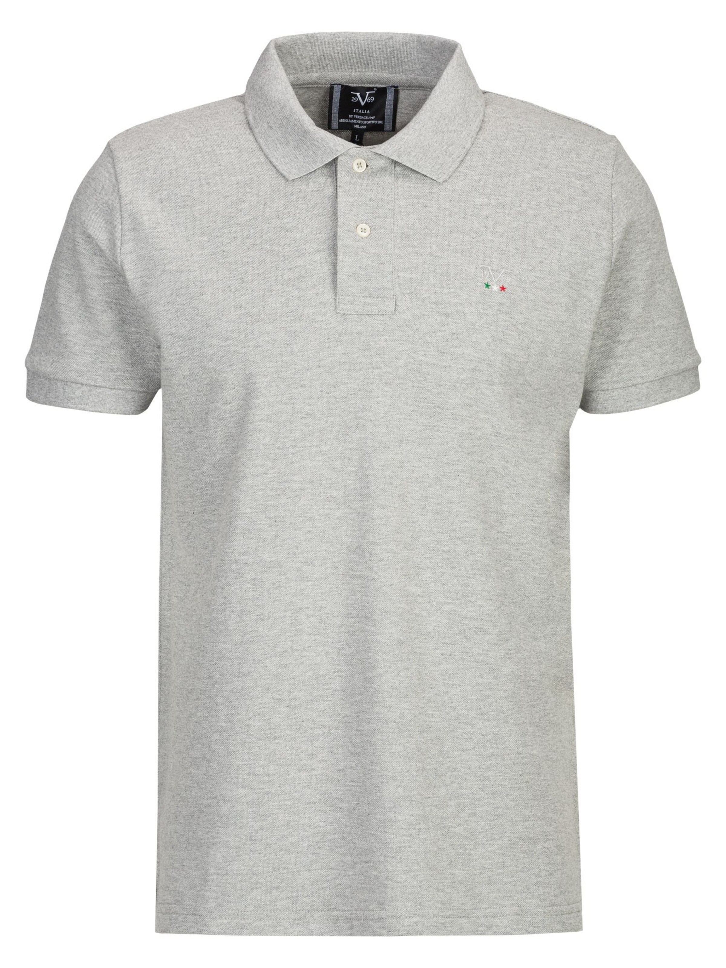 19V69 ITALIA Shirt 'Emilio' in Grey: front