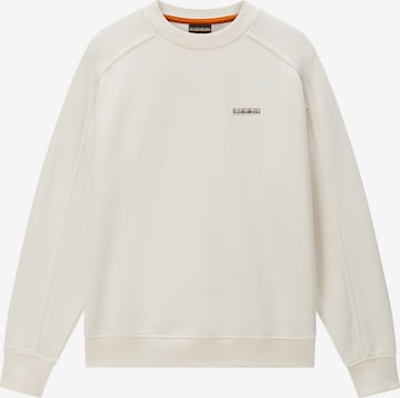 NAPAPIJRI Sweatshirt 'TEZA' in Weiß: Vorderseite