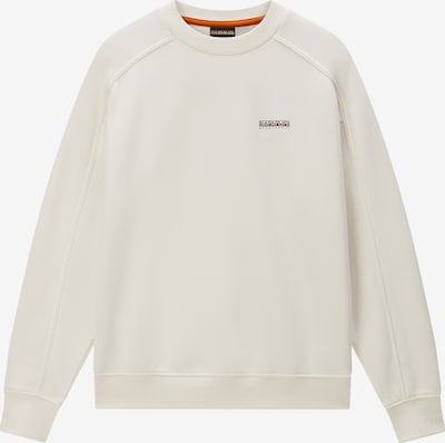 NAPAPIJRI Sweatshirt 'TEZA' in S in schoko / naturweiß, Produktansicht